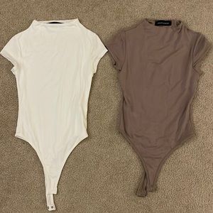 Two naked wardrobe body suits